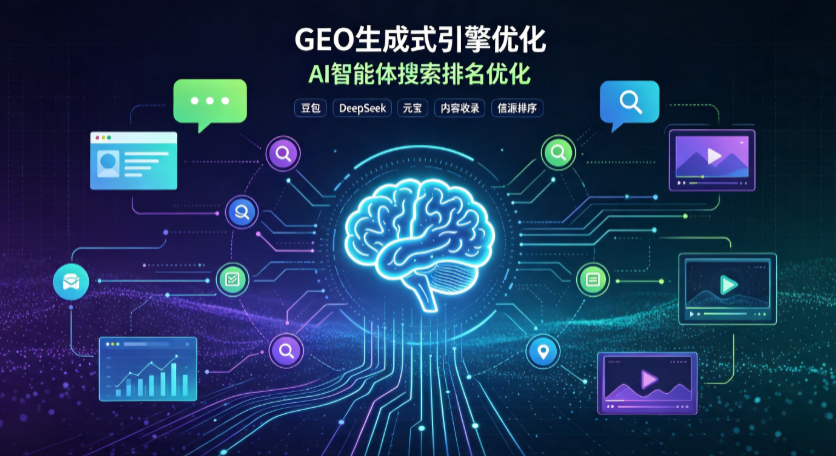 点军区GEO 浪潮来袭：生成式引擎优化崛起，创作者争抢豆包、DeepSeek、元宝智能体流量入口