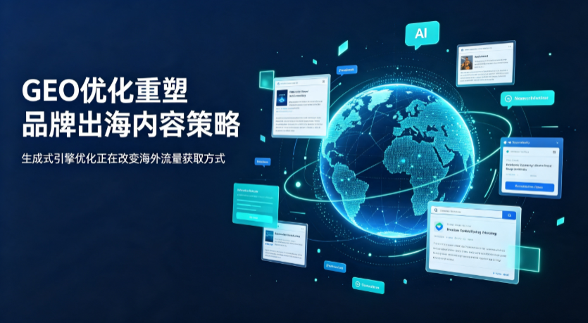 点军区AI 时代 GEO 兴起，品牌出海内容策略迎来重大调整